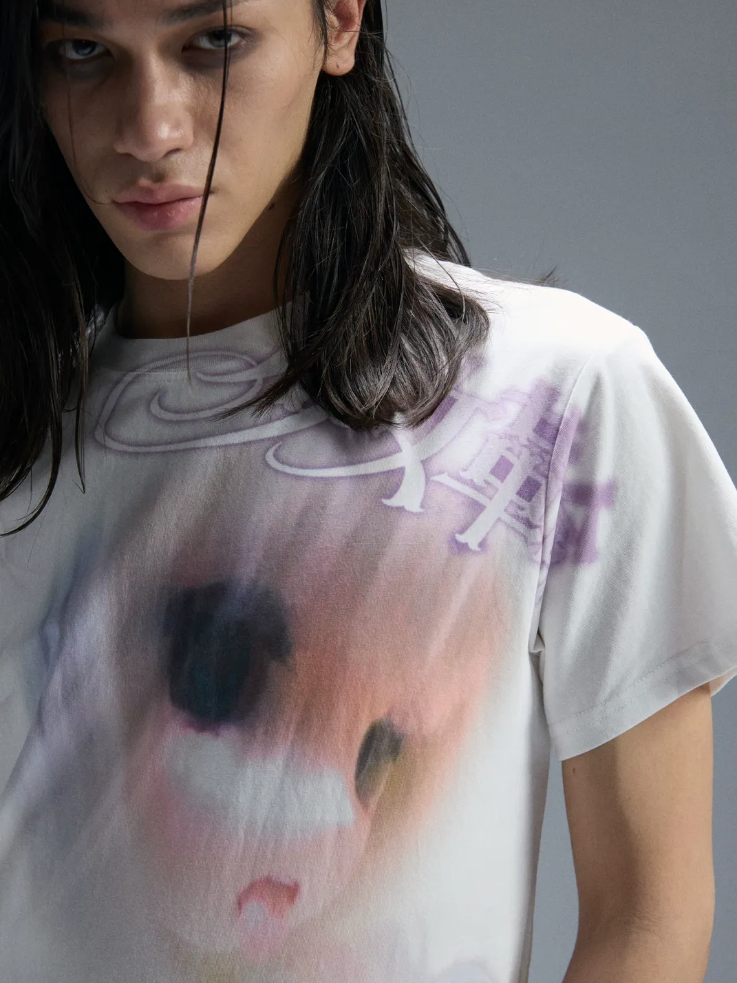 PAIKI | Girl Portrait Print T-Shirt