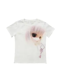 PAIKI | Girl Portrait Print T-Shirt