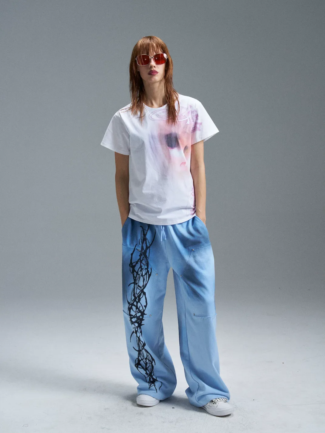 PAIKI | Girl Portrait Print T-Shirt