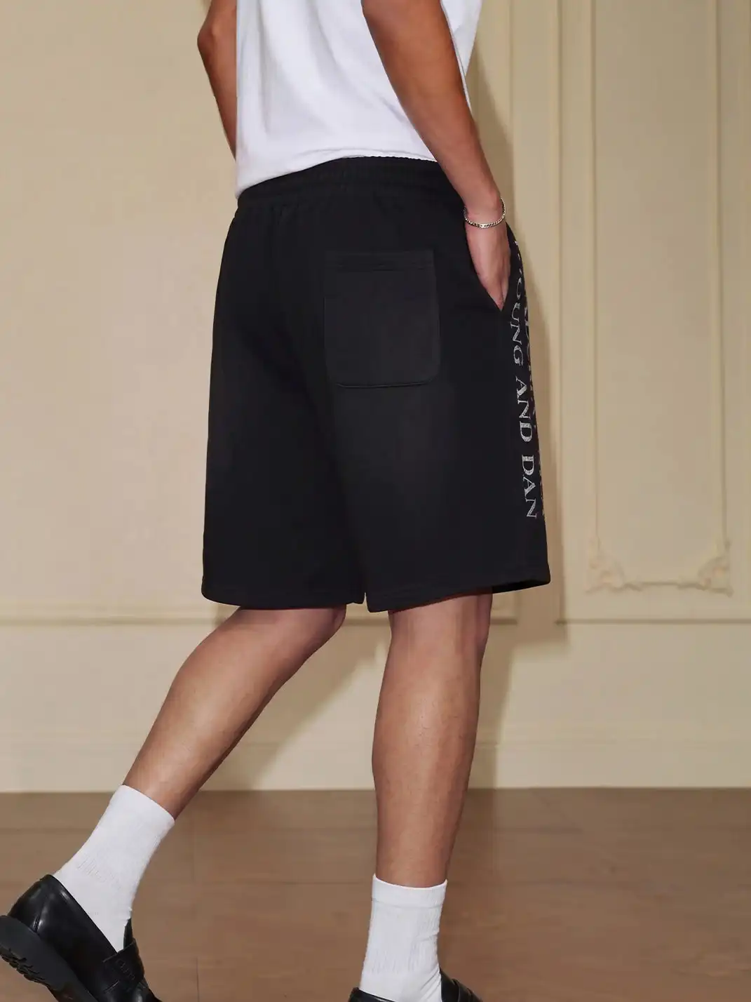 YADcrew | Parody Print Heavy Washed Shorts