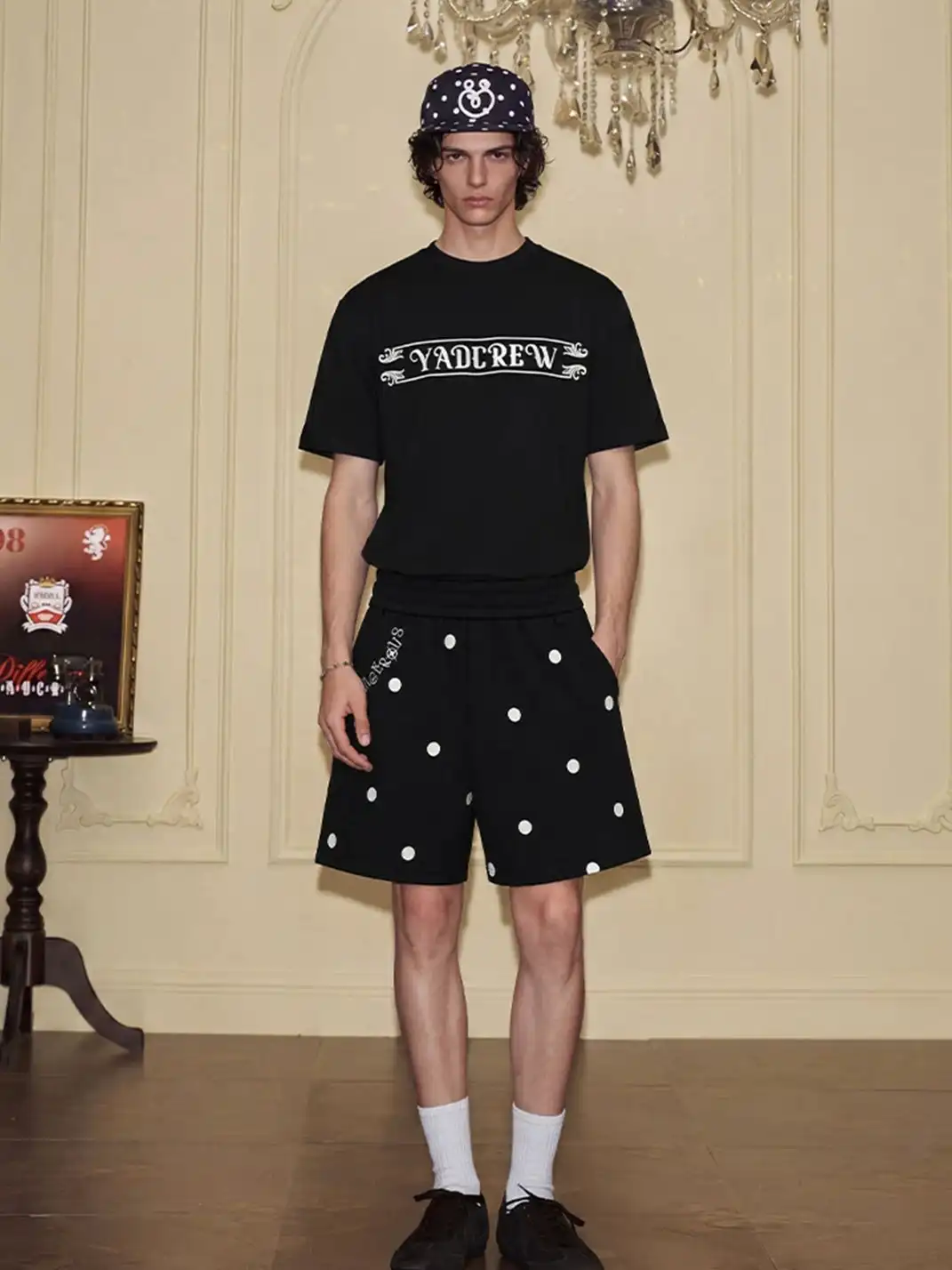 YADcrew | Polka Dot Print Shorts