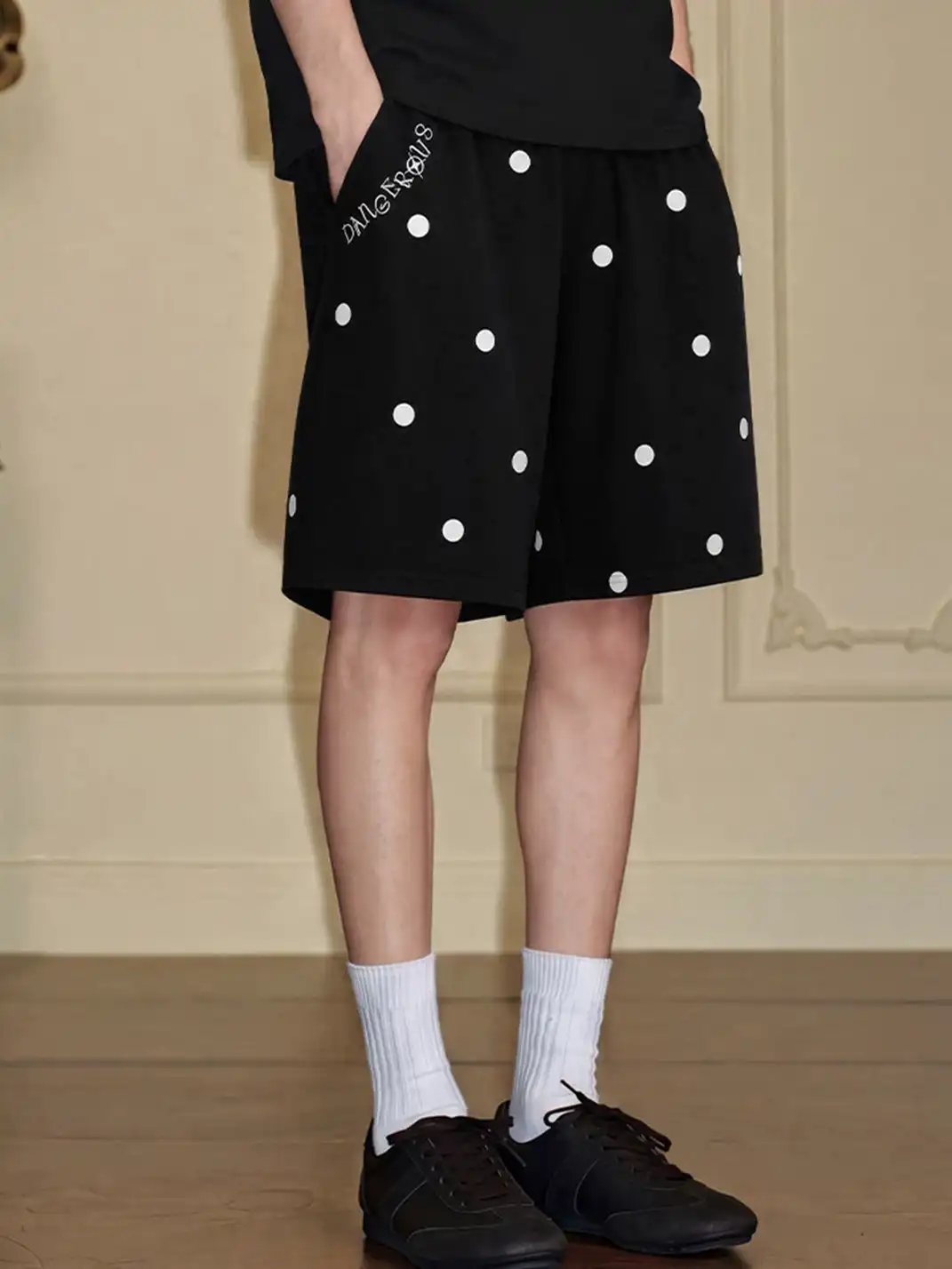 YADcrew | Polka Dot Print Shorts