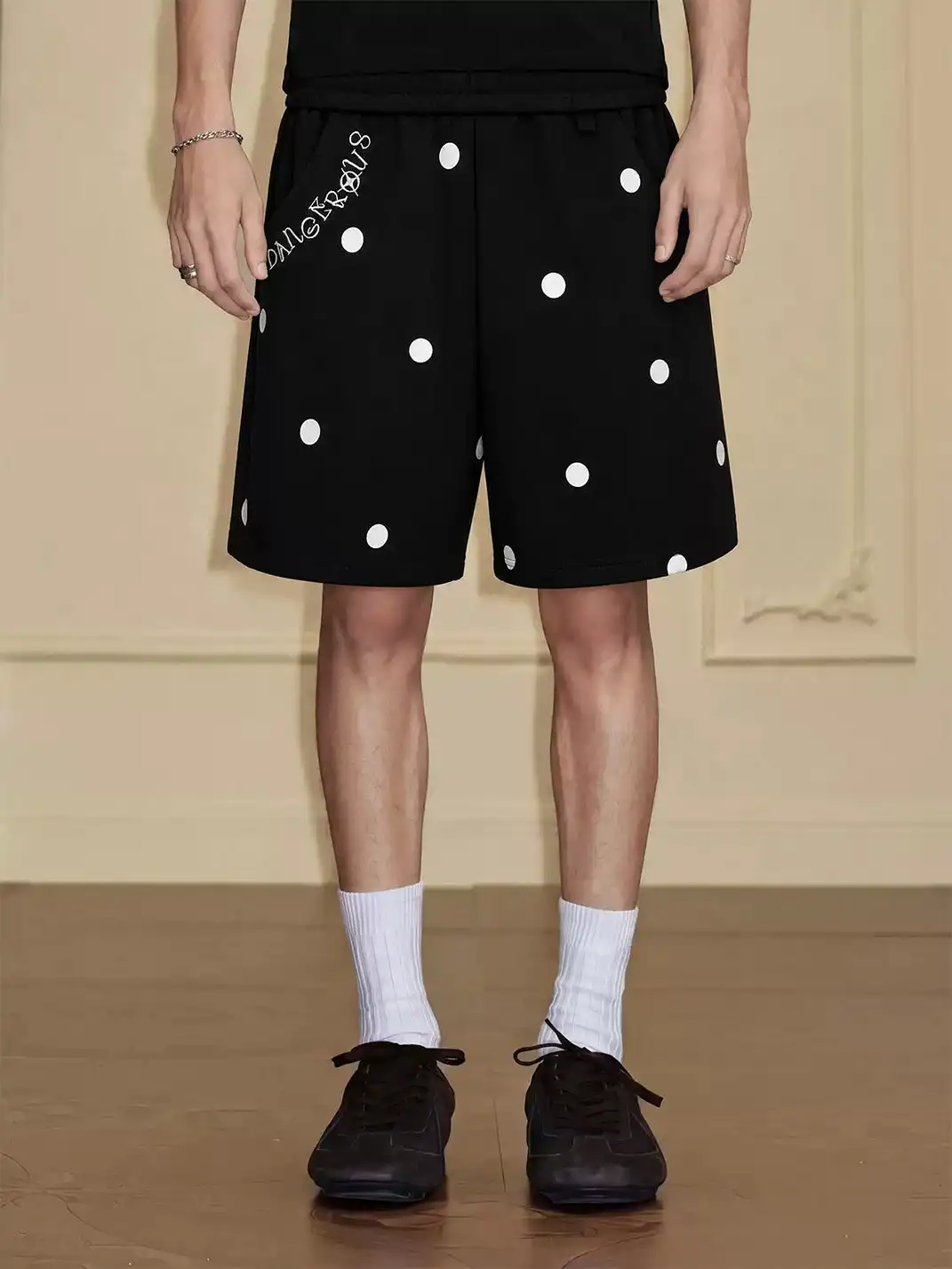 YADcrew | Polka Dot Print Shorts