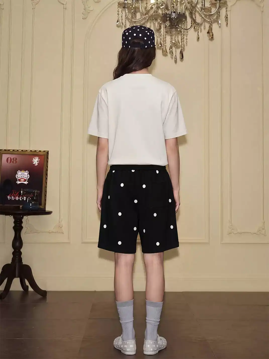 YADcrew | Polka Dot Print Shorts