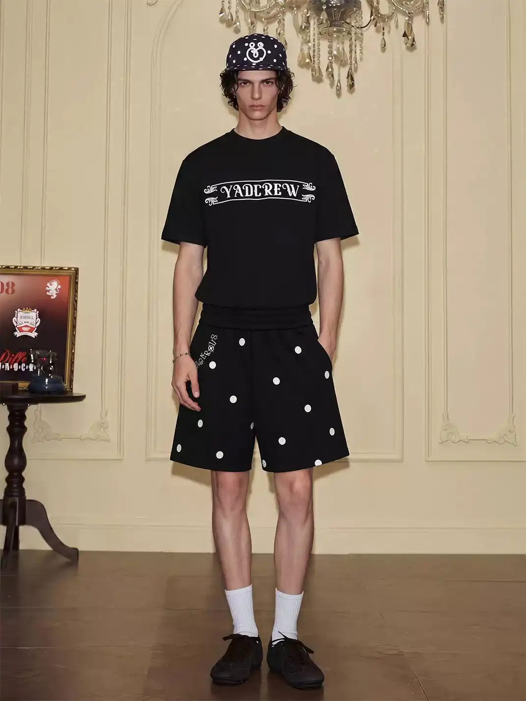 YADcrew | Polka Dot Print Shorts