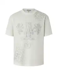 YADcrew | Leopard Print Rhinestone Graphic T-Shirt