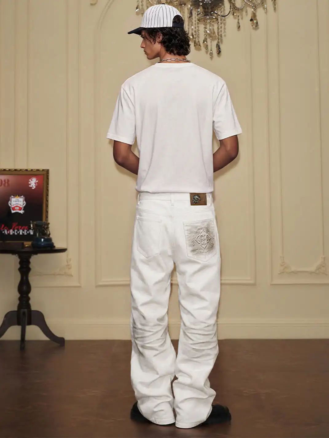 YADcrew | Dirty Shadow 3D Whisker Washed Jeans