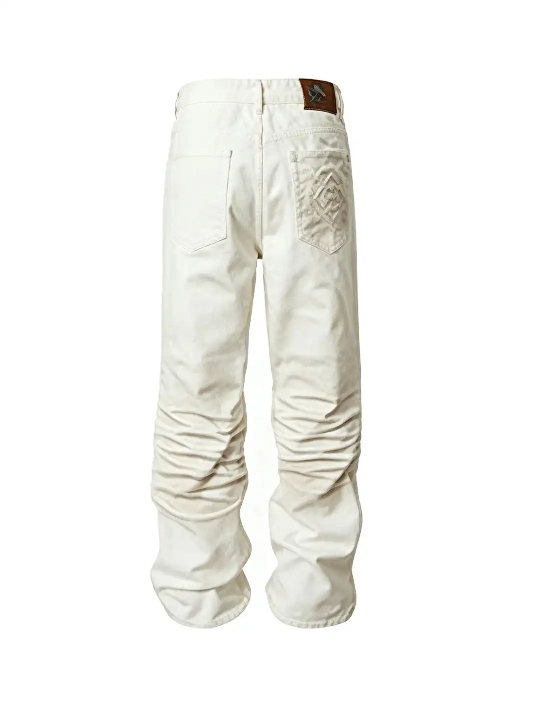 YADcrew | Dirty Shadow 3D Whisker Washed Jeans