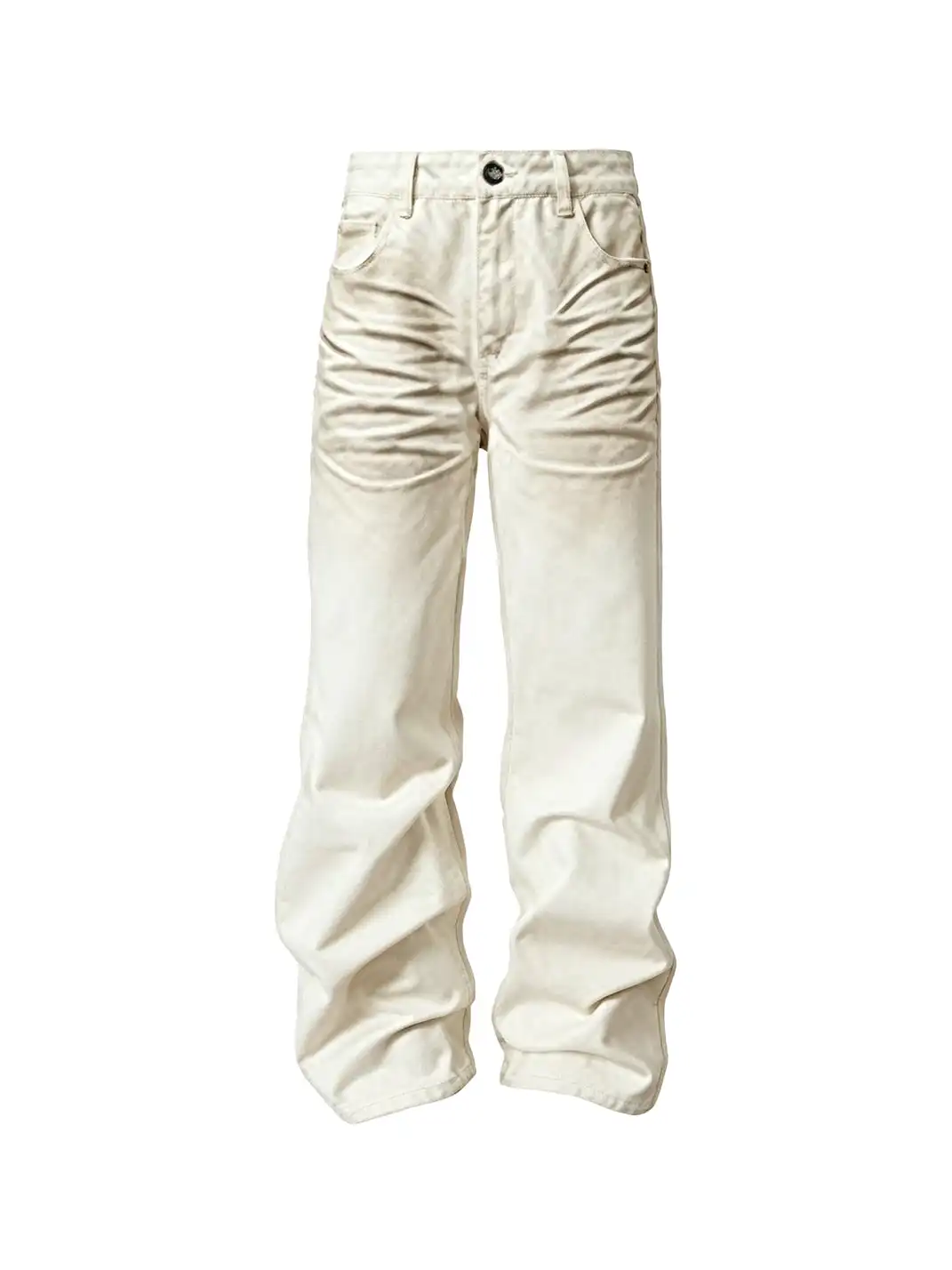 YADcrew | Dirty Shadow 3D Whisker Washed Jeans