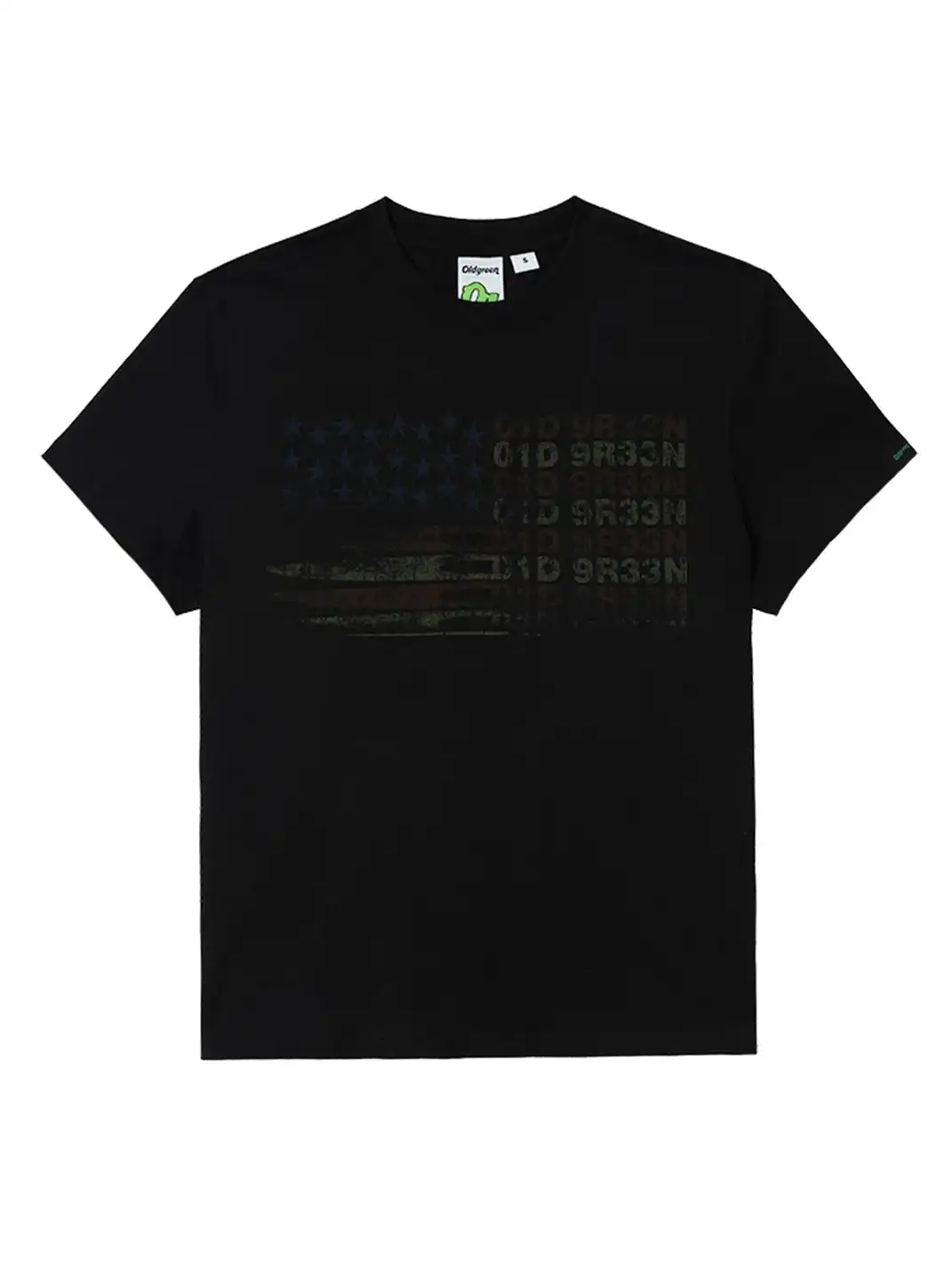 Oldgreen | Street Print Vintage Washed T-Shirt