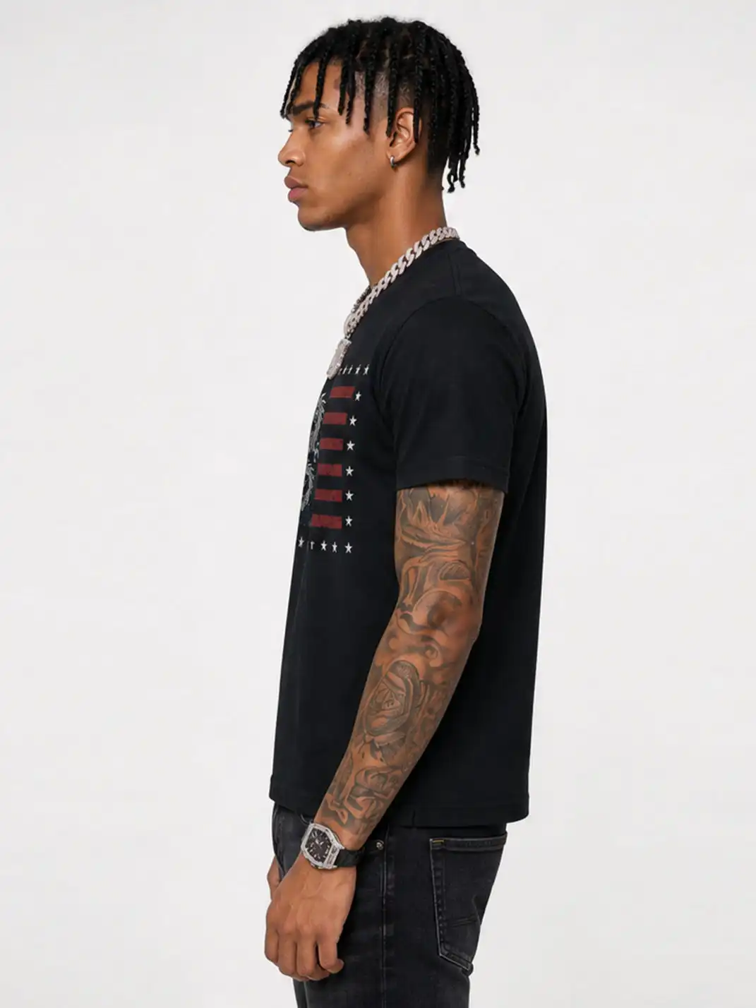 FZTO | Dragon Flag Hand-Painted T-Shirt