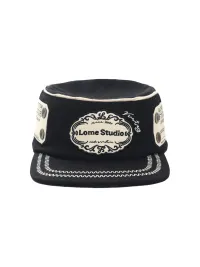 8LOME | Vintage Label Embroidery Work Cap