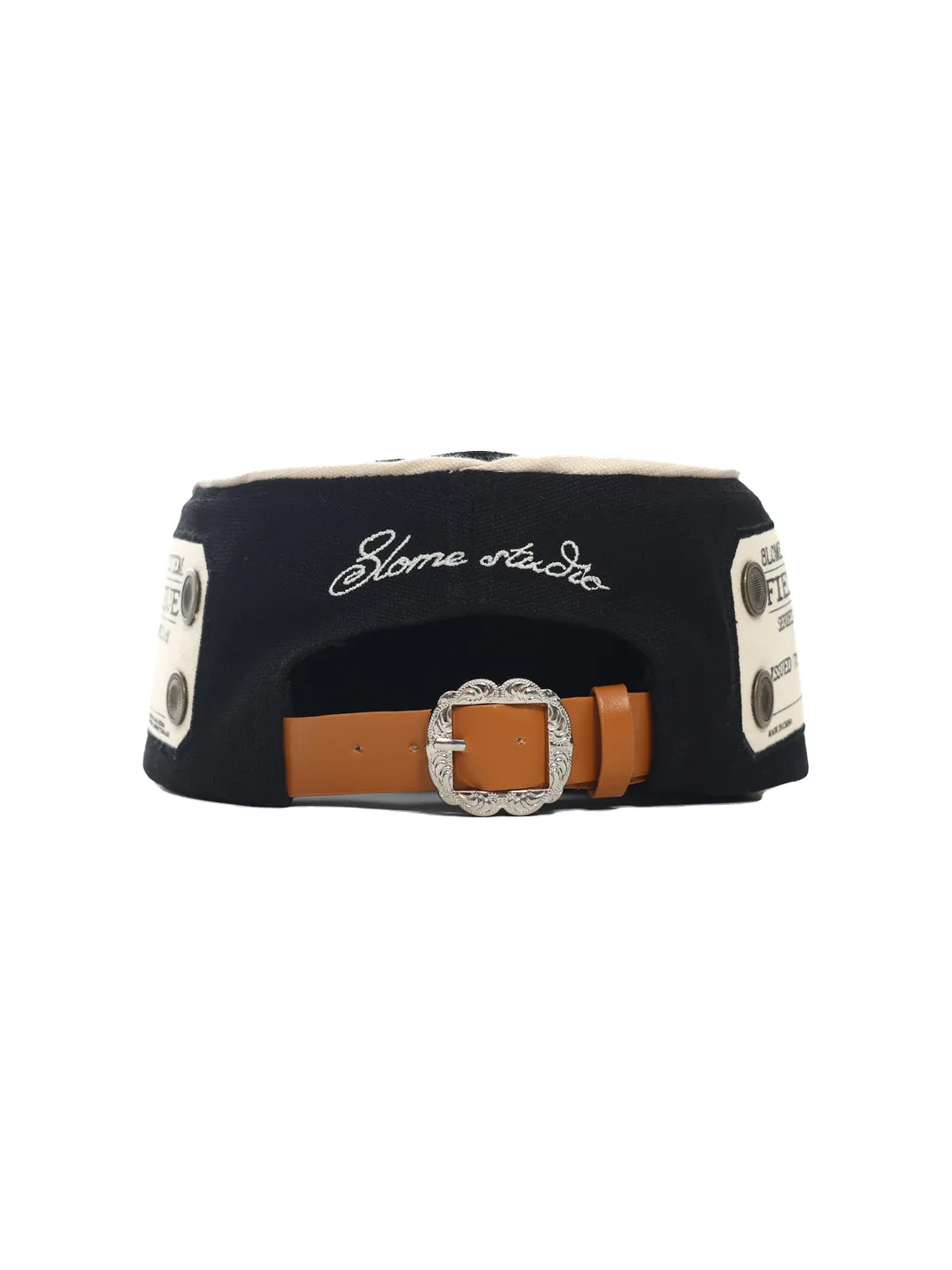 8LOME | Vintage Label Embroidery Work Cap