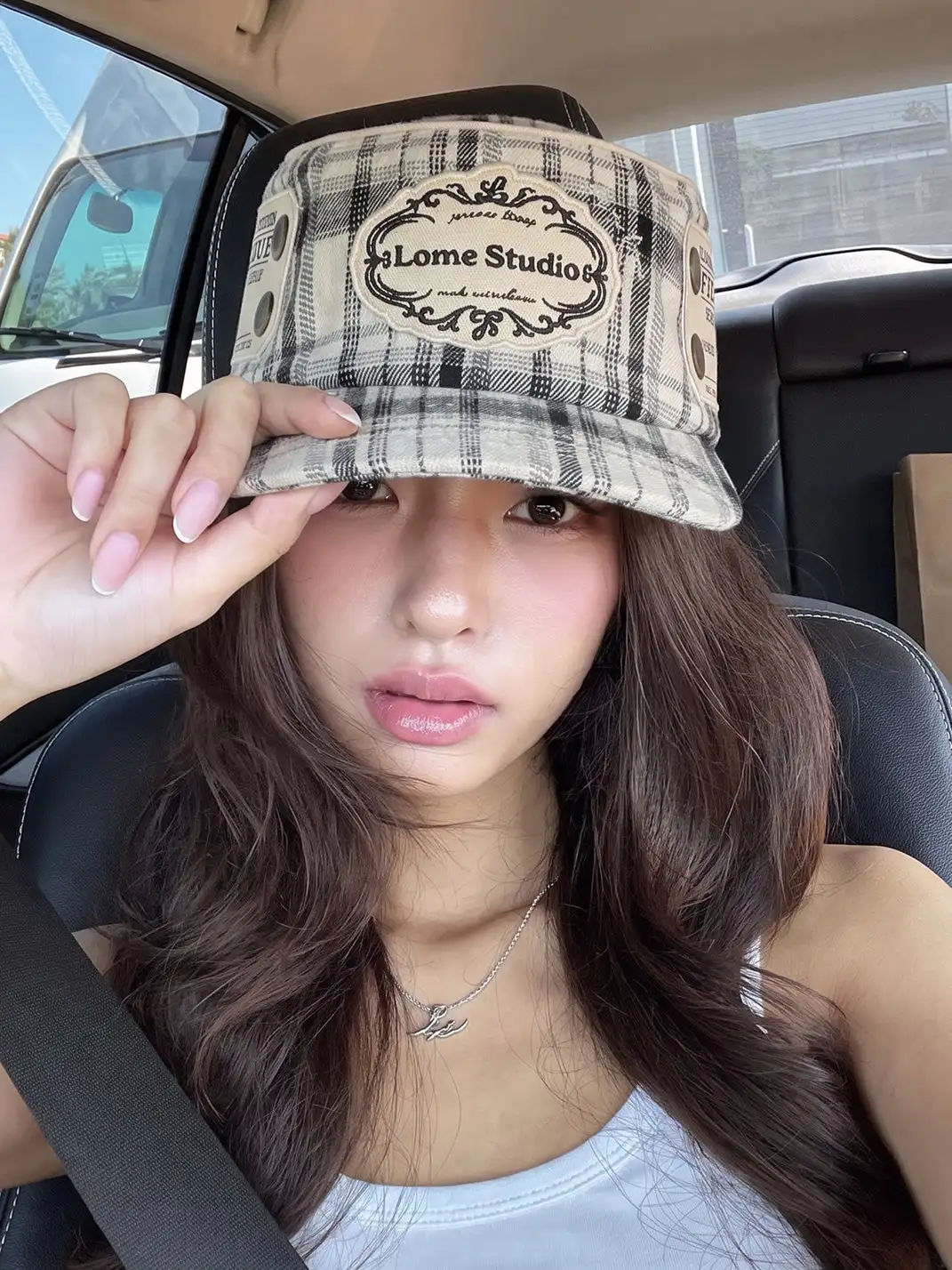 8LOME | Vintage Label Embroidery Work Cap