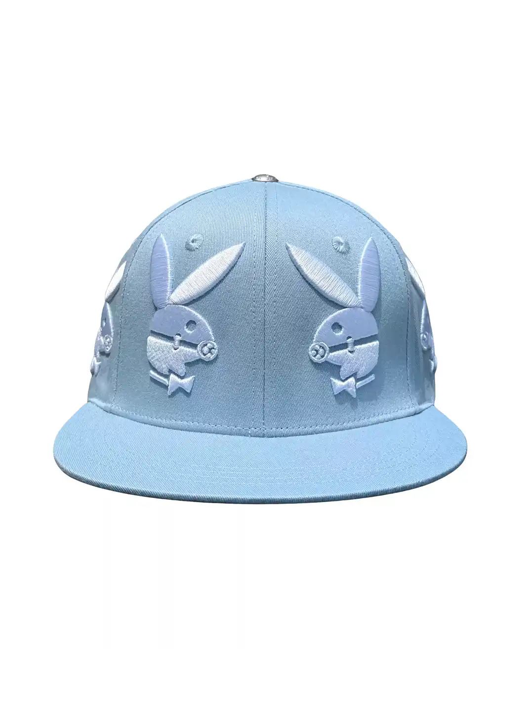 N1AGRAB | Rabbit Embroidered Flat Brim Cap