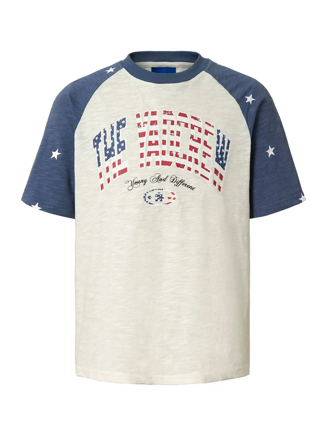 YADcrew | Flag Colorblock Star T-Shirt