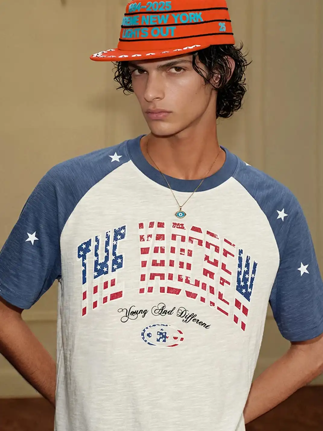 YADcrew | Flag Colorblock Star T-Shirt