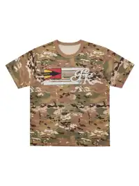 EVILKNIGHT | Reversible Camouflage Print T-Shirt