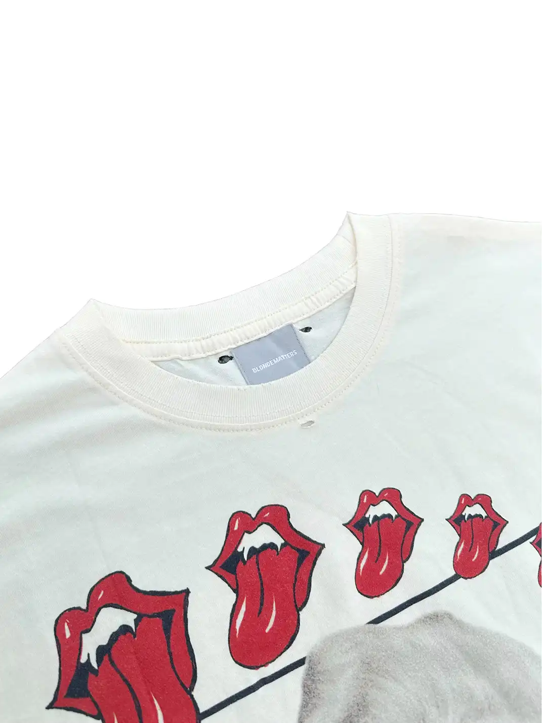 Blonde Matters | Distressed Marilyn Print Single Stitch T-Shirt