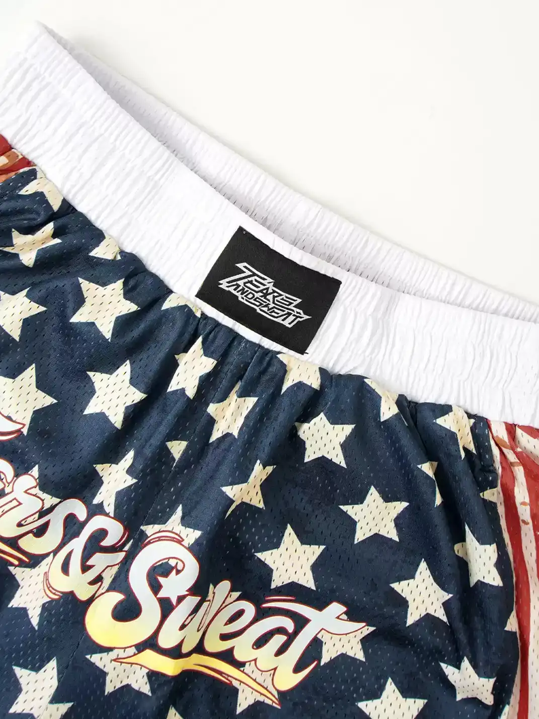 TEARSANDSWEAT | Double-Layer Mesh Straight-Leg Track Pants