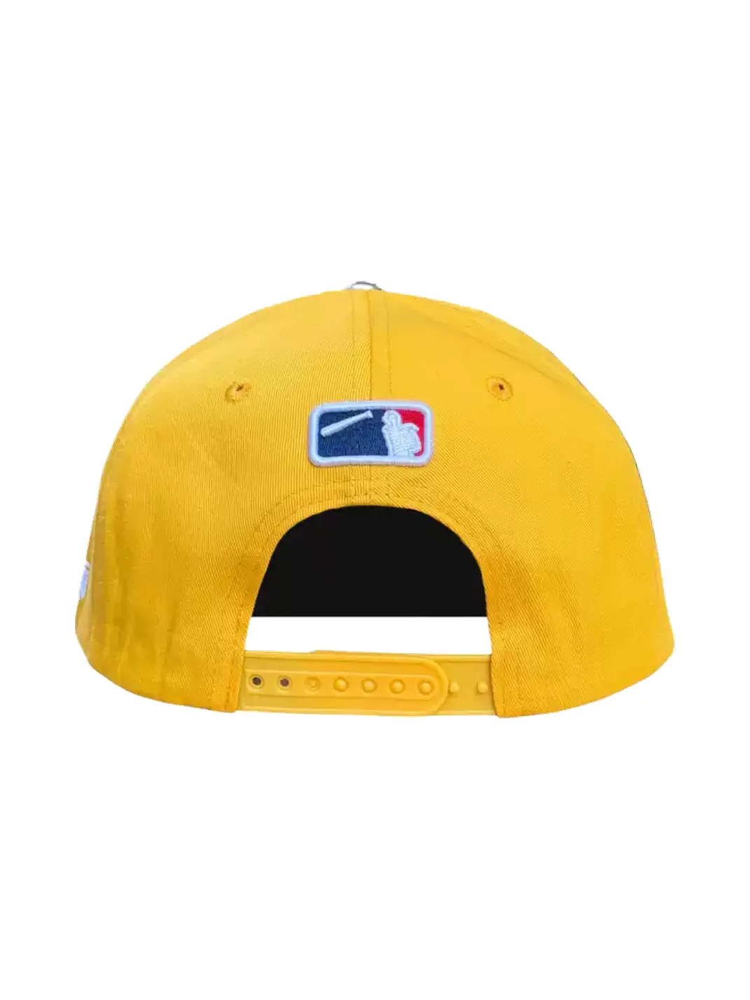 N1AGRAB | Baseball Pattern Embroidery Flat Brim Cap