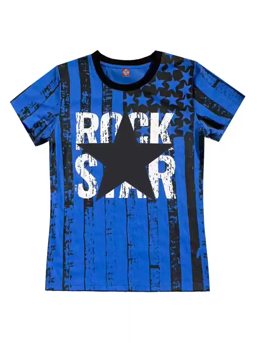 DETW | Stars and Stripes All-Over Digital Print T-Shirt