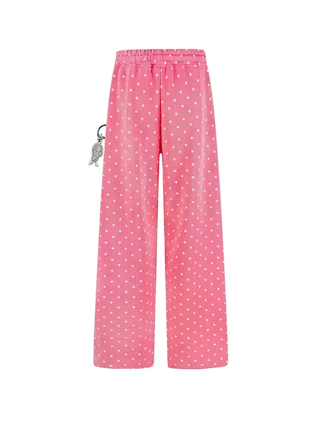 DARKAGE | All-over Star Polka Dot Print Drawstring Pendant Casual Pants