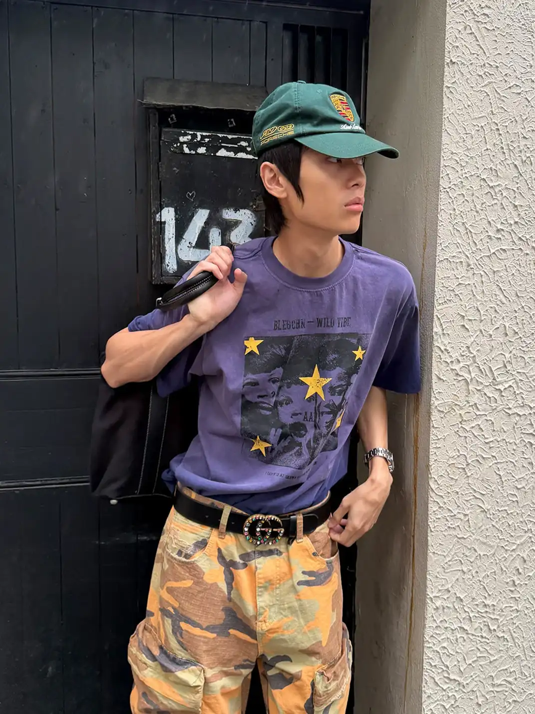 EAHO | Star Portrait Print T-Shirt