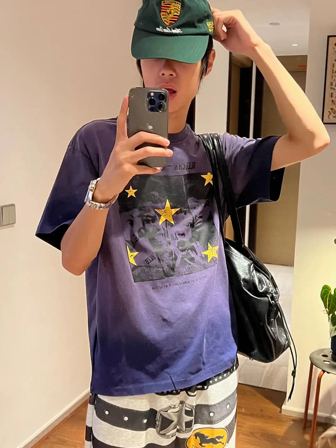 EAHO | Star Portrait Print T-Shirt