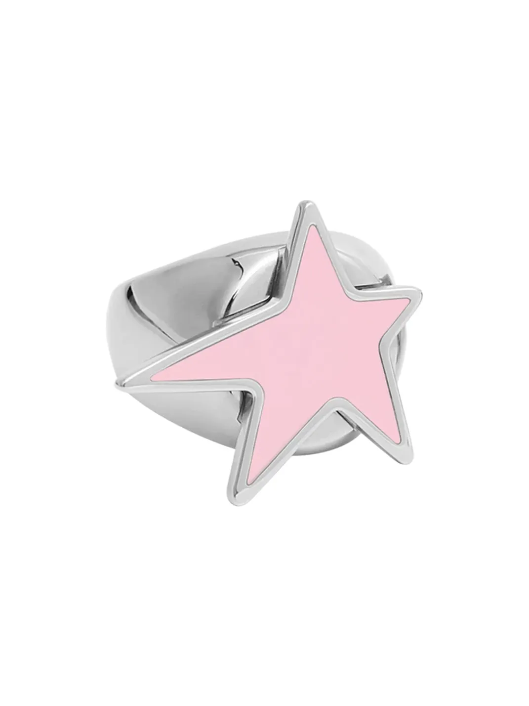 CHICHABOOM | Asymmetrical Five-pointed Star Titanium Steel Ring
