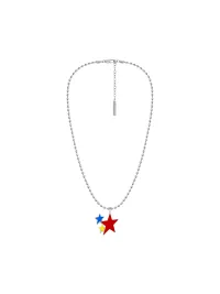 CHICHABOOM | Irregular Five-Pointed Star Pendant Beaded Necklace