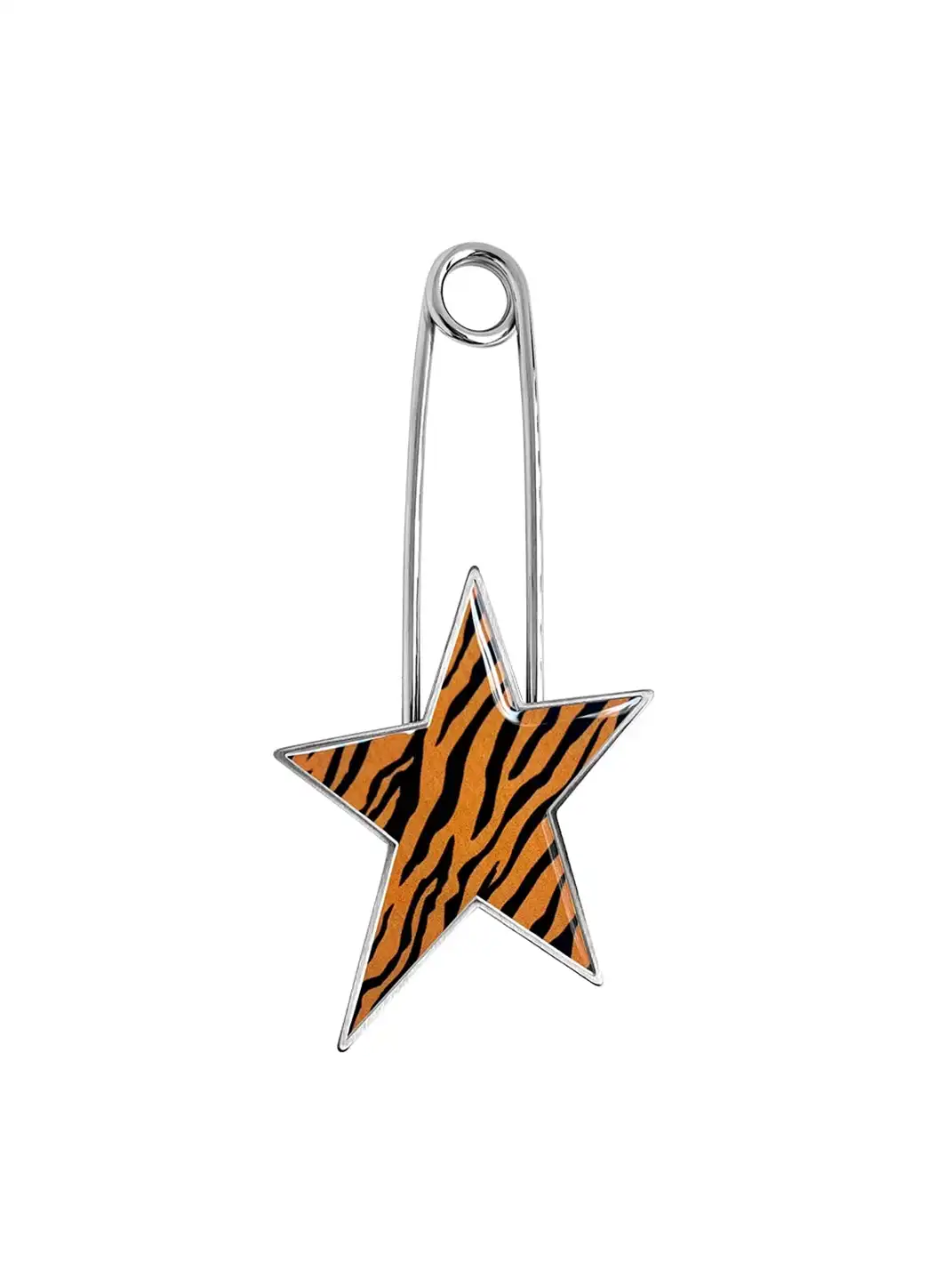 CHICHABOOM | Multi-Color Large Irregular Five-Pointed Star Brooch Charm
