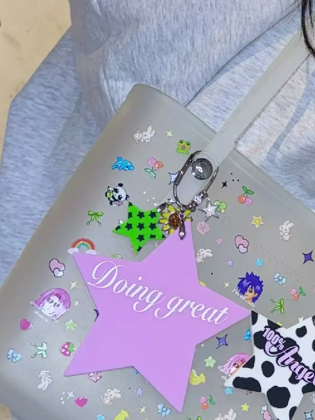 Doodledookey | Five-Pointed Star Bag Charm Keychain