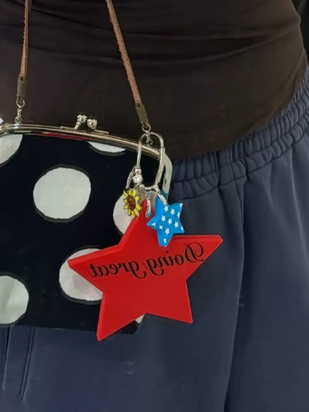 Doodledookey | Five-Pointed Star Bag Charm Keychain