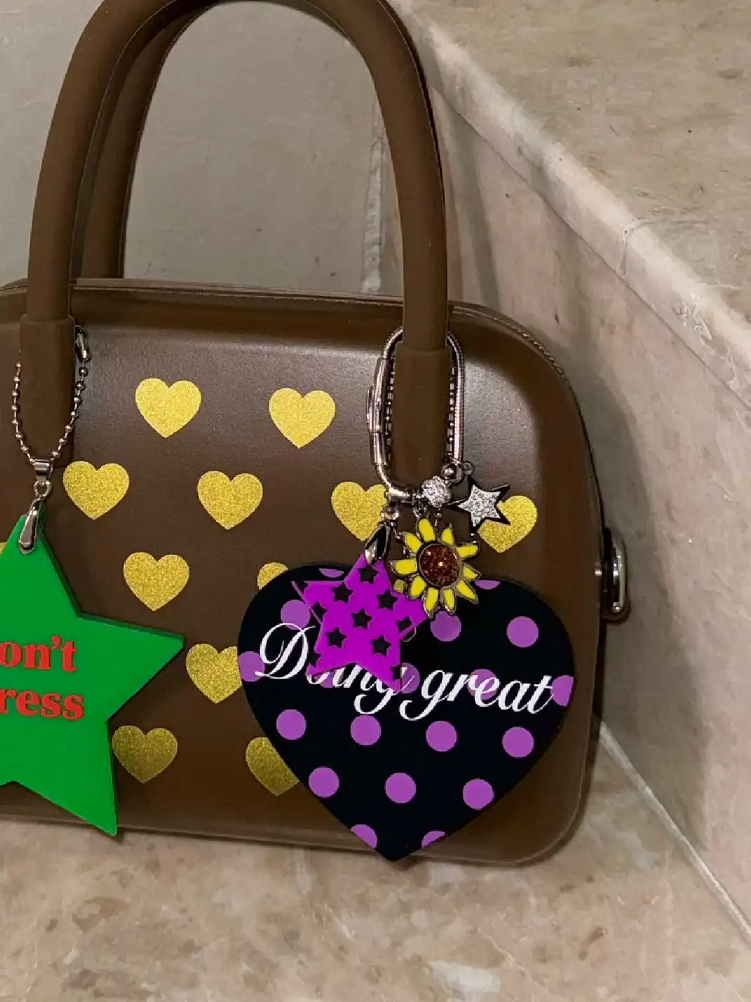 Doodledookey | Five-Pointed Star Bag Charm Keychain