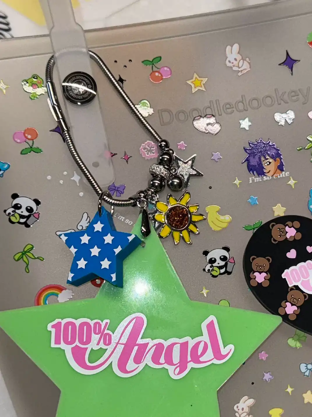Doodledookey | Five-Pointed Star Bag Charm Keychain