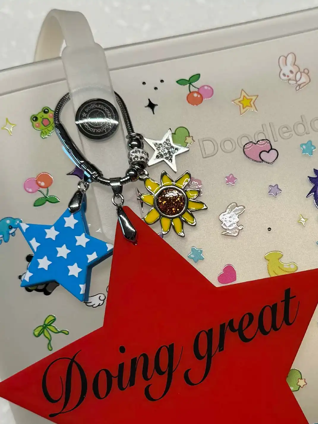 Doodledookey | Five-Pointed Star Bag Charm Keychain