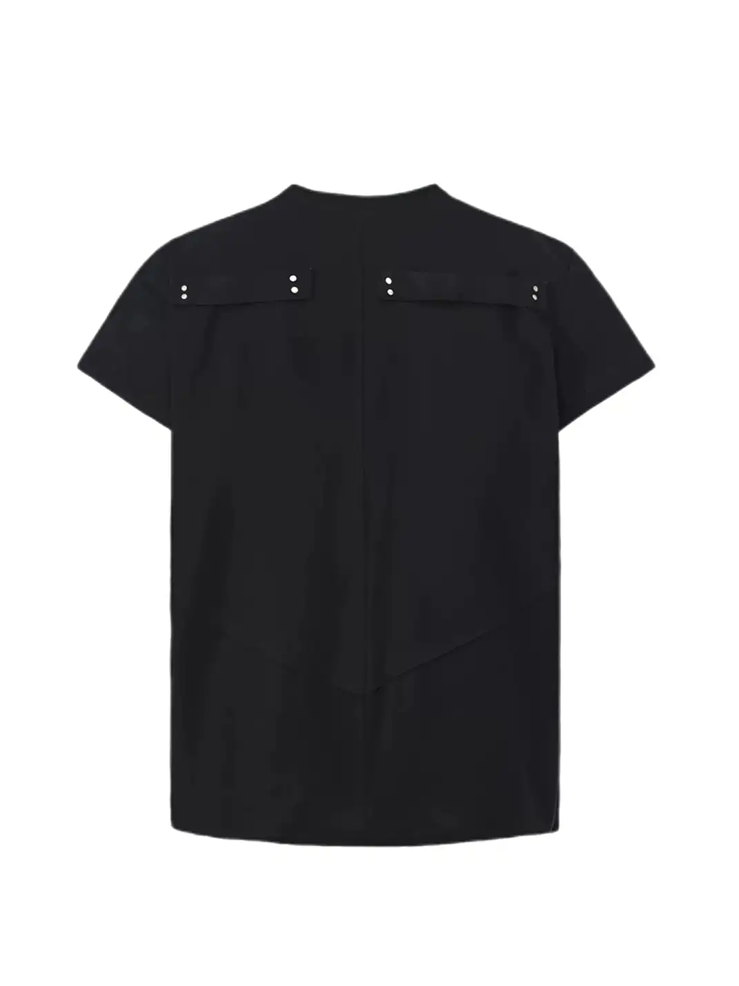 Disark | Pentagram Strap Rivet Short Sleeve T-Shirt