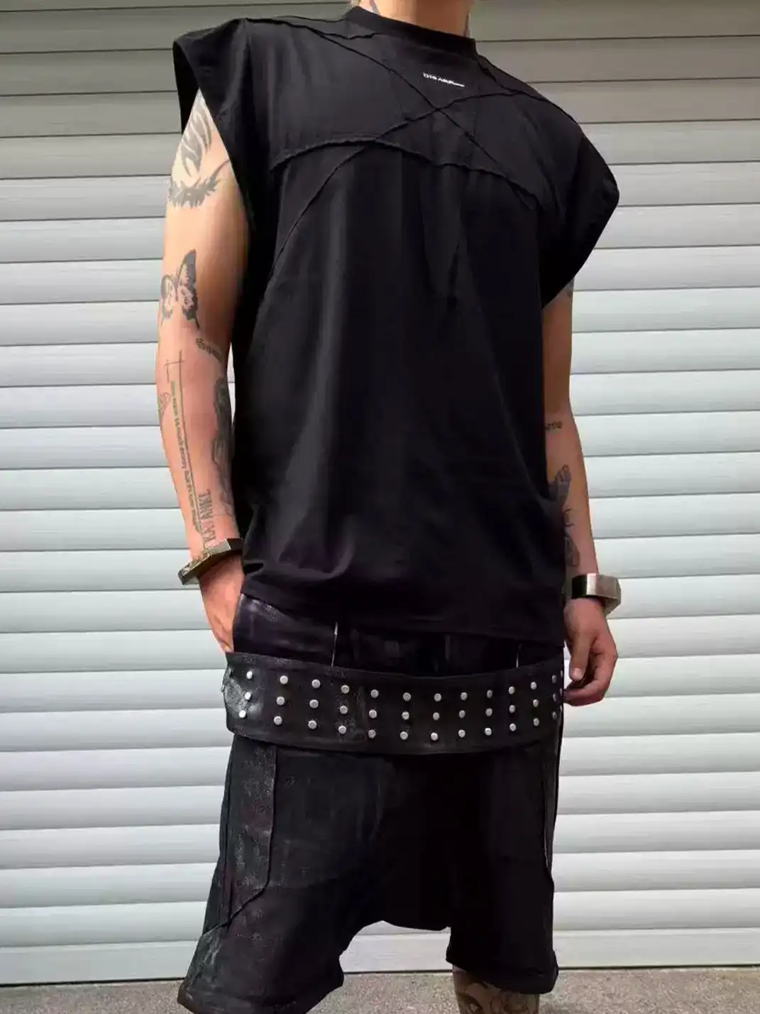 Disark | Pentagram Strap Camisole Vest