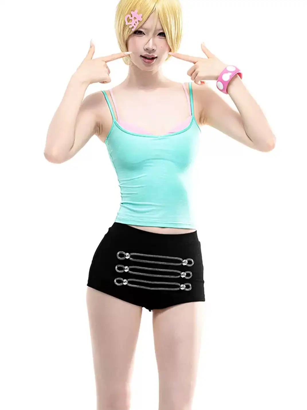 ArtByTastybabe | Palace Style Napoleon Embroidered Shorts