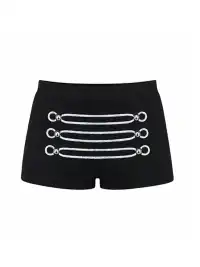 ArtByTastybabe | Palace Style Napoleon Embroidered Shorts