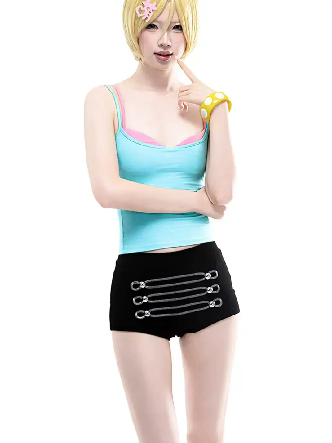ArtByTastybabe | Palace Style Napoleon Embroidered Shorts