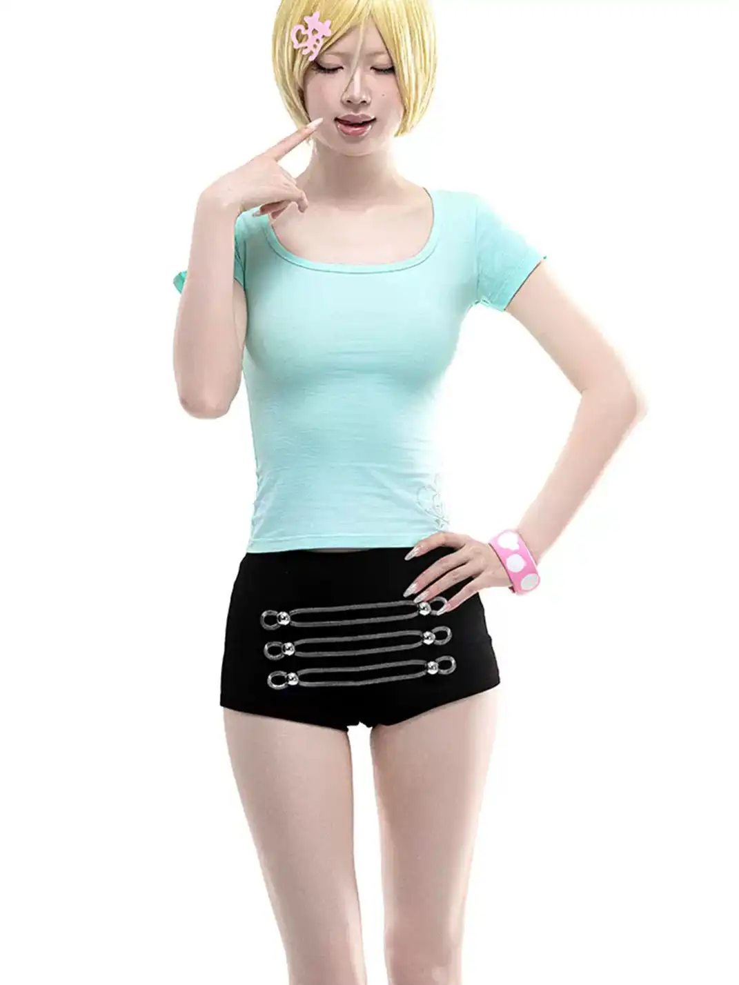 ArtByTastybabe | Palace Style Napoleon Embroidered Shorts