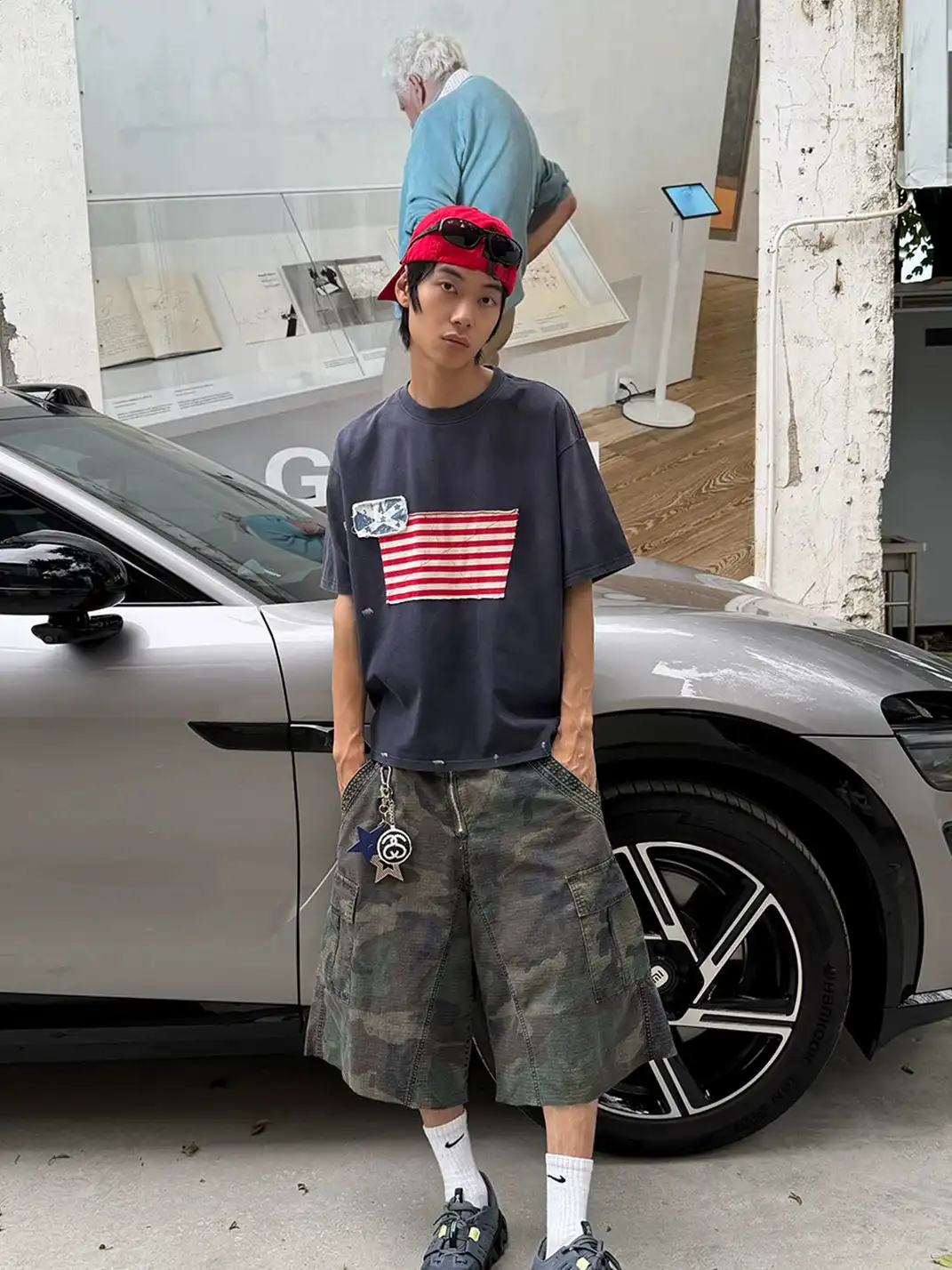EAHO | Flag Patch T-Shirt