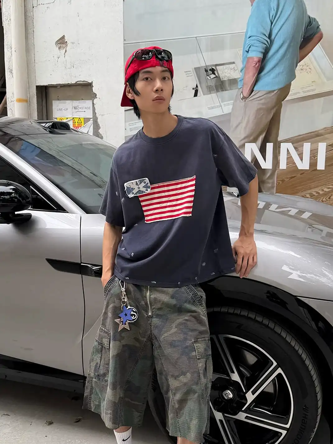 EAHO | Flag Patch T-Shirt