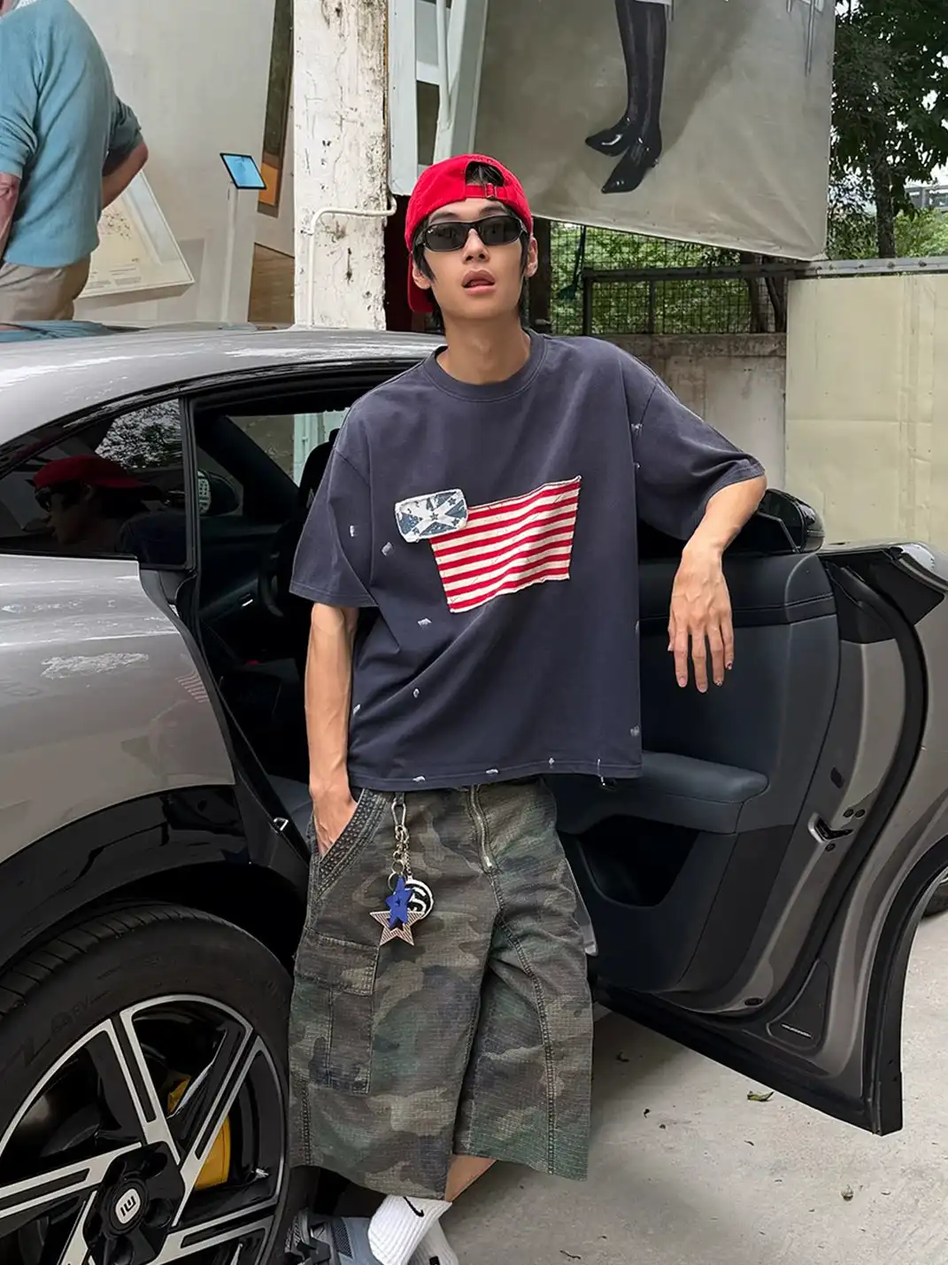 EAHO | Flag Patch T-Shirt