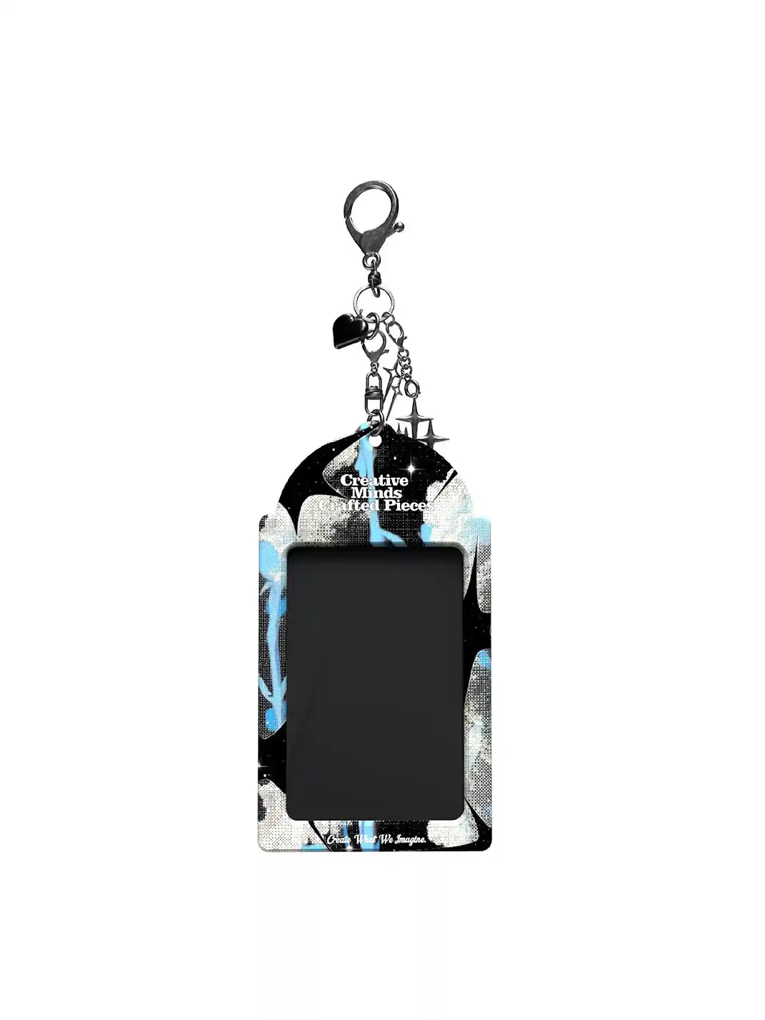 Kuremu | Star Burst Split Design ID Badge Campus Card Holder