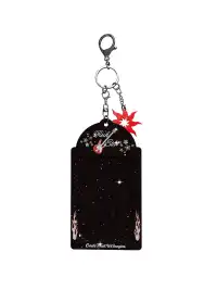 Kuremu | Distressed Star Pattern PVC Card Holder