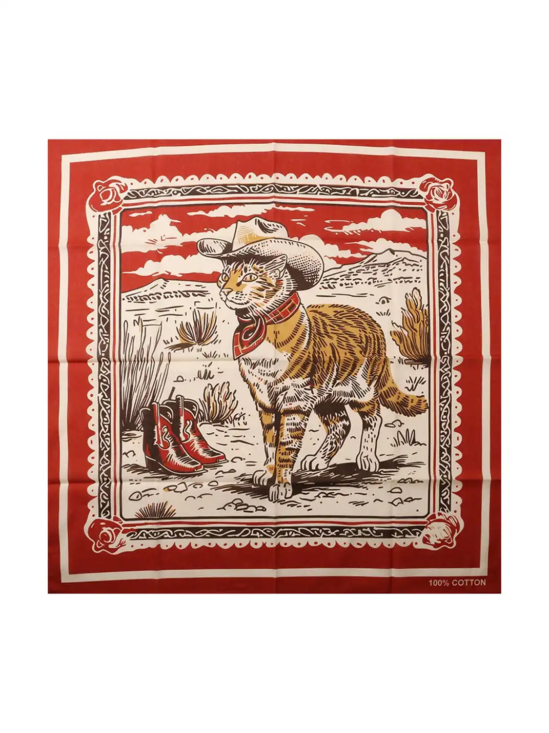 CHAOJIN | Star Print Pure Cotton Bandana