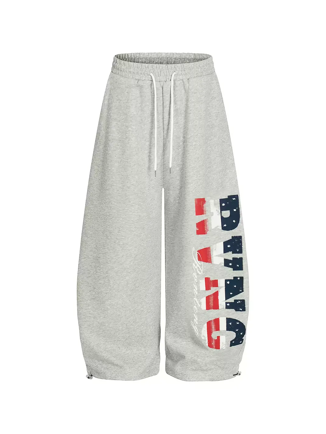 DARKAGE | Vintage Distressed Curved Casual Pants
